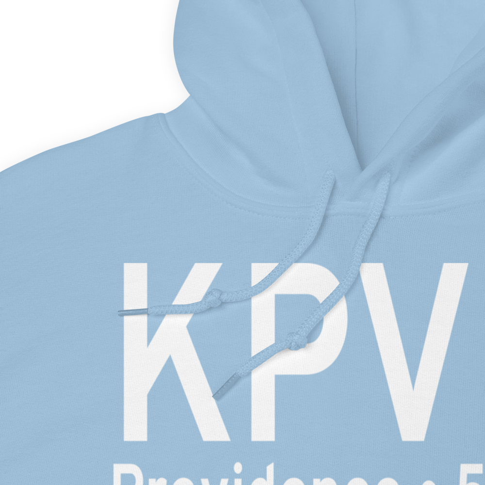 Theodore Francis Green State Airport (KPVD) ICAO Hoodie Sweatshirt 