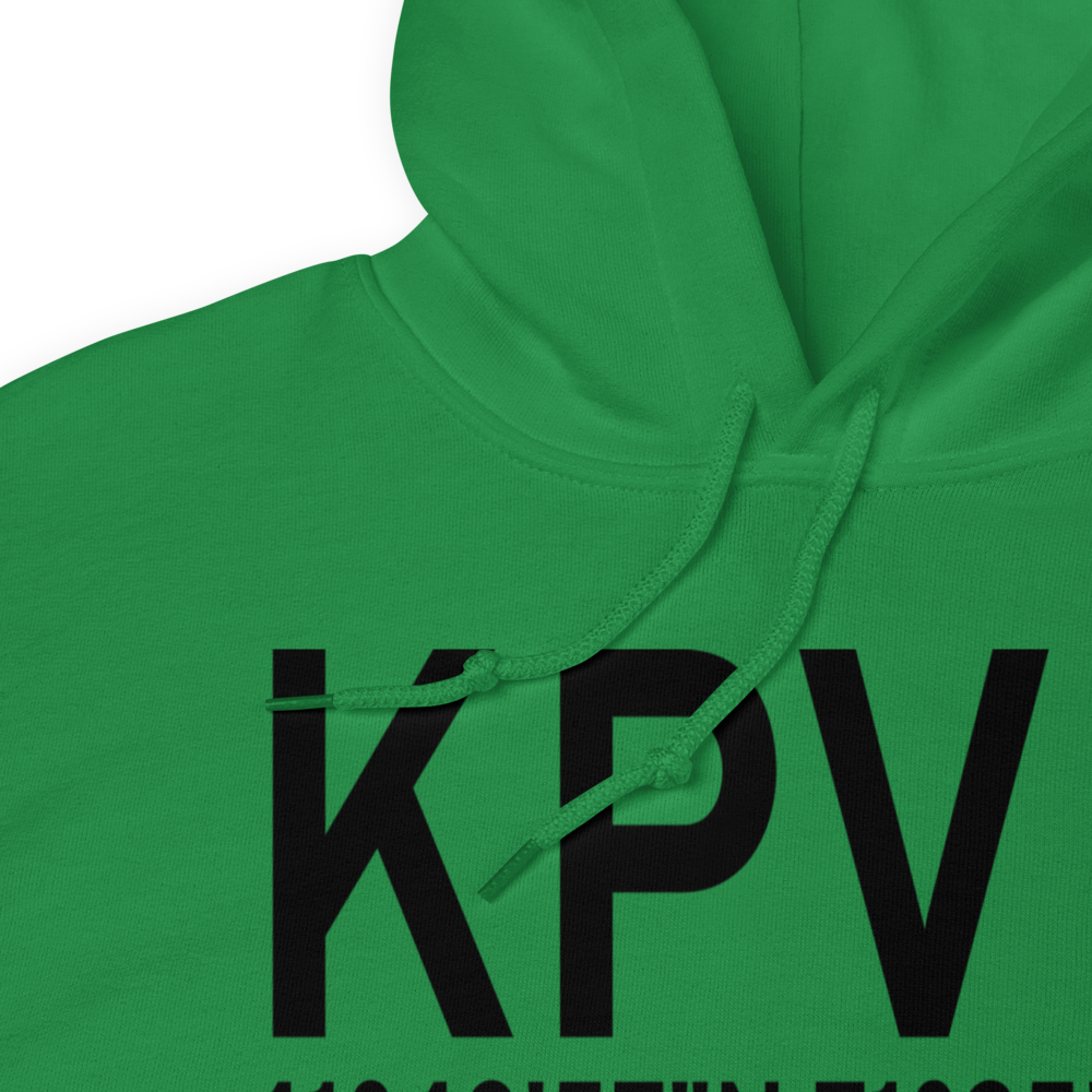 Theodore Francis Green State Airport (KPVD) ICAO Hoodie Sweatshirt 