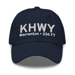 Warrenton Fauquier Airport (KHWY) ICAO Hat