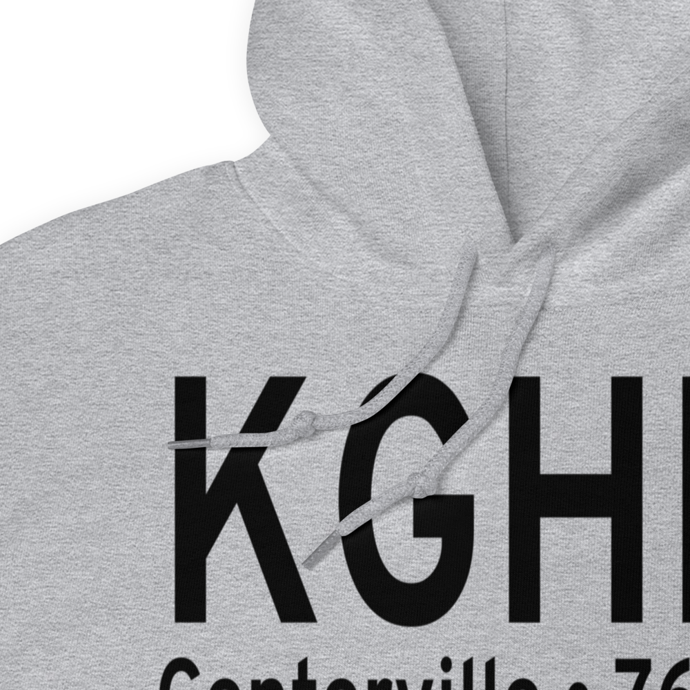 Centerville Municipal Airport (KGHM) ICAO Hoodie Sweatshirt 