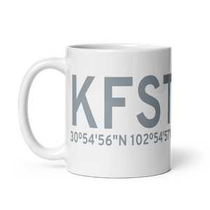 Fort Stockton Pecos County Airport (KFST) ICAO Mug