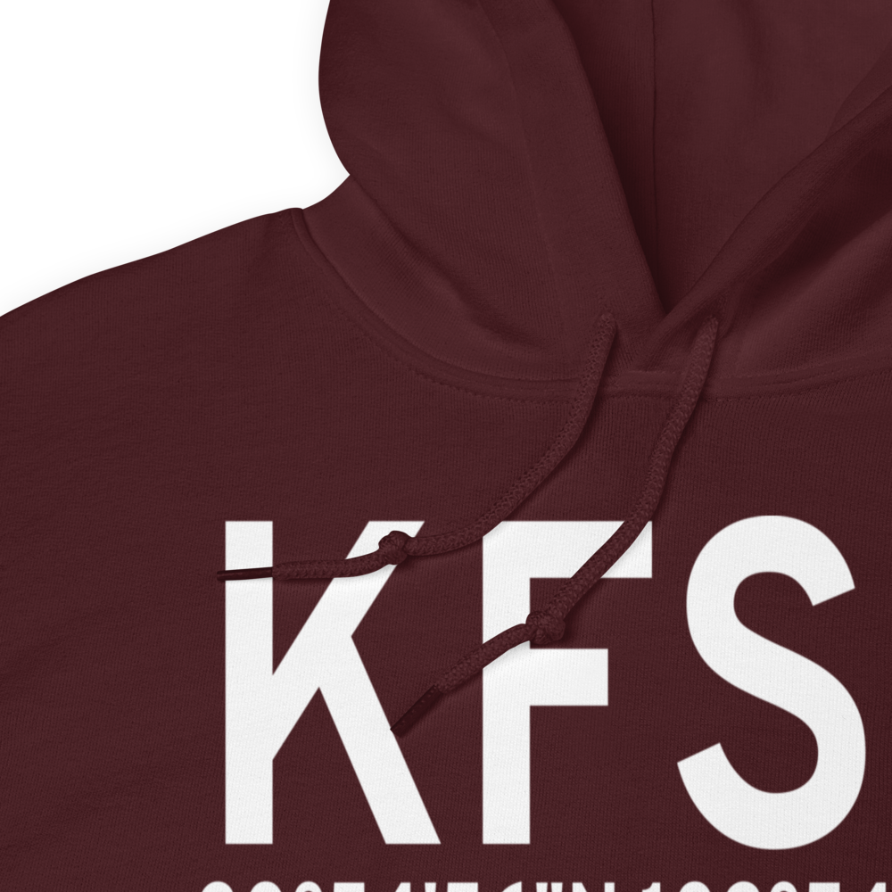 Fort Stockton Pecos County Airport (KFST) ICAO Hoodie Sweatshirt 