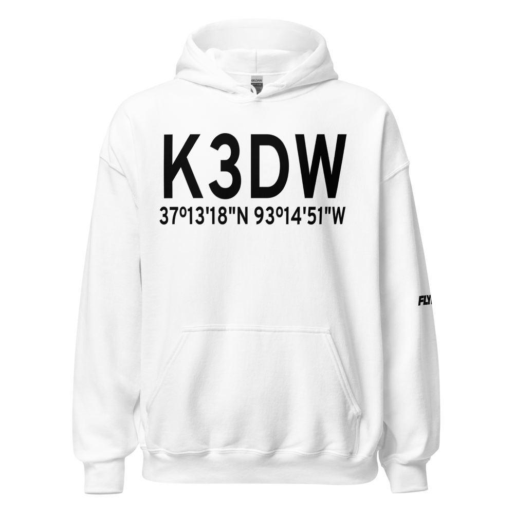 Downtown Airport (K3DW) ICAO Hoodie Sweatshirt 