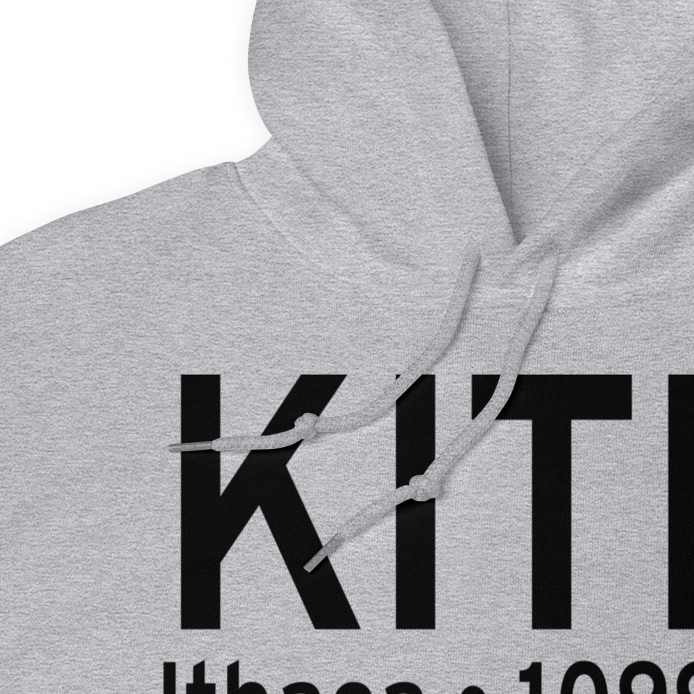 Ithaca Tompkins Regional Airport (KITH) ICAO Hoodie Sweatshirt 