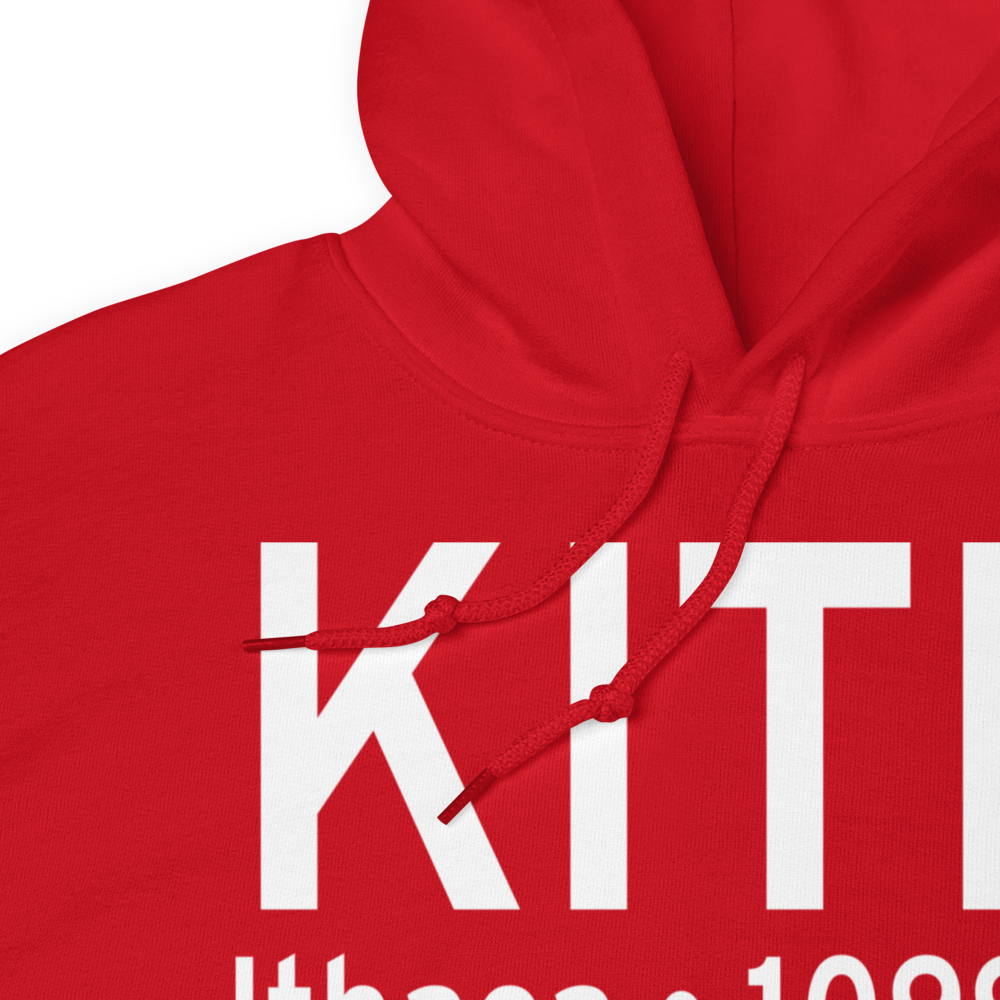 Ithaca Tompkins Regional Airport (KITH) ICAO Hoodie Sweatshirt 
