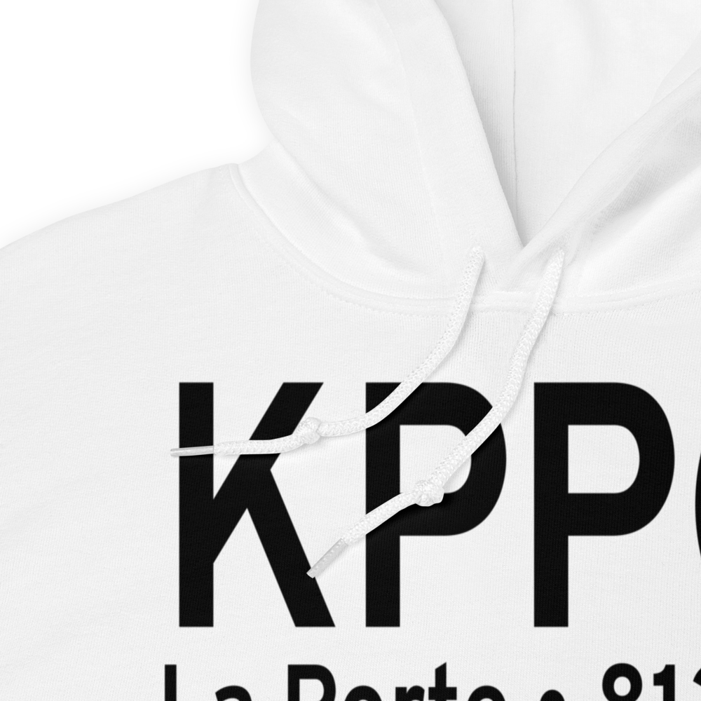 La Porte Municipal Airport (KPPO) ICAO Hoodie Sweatshirt 