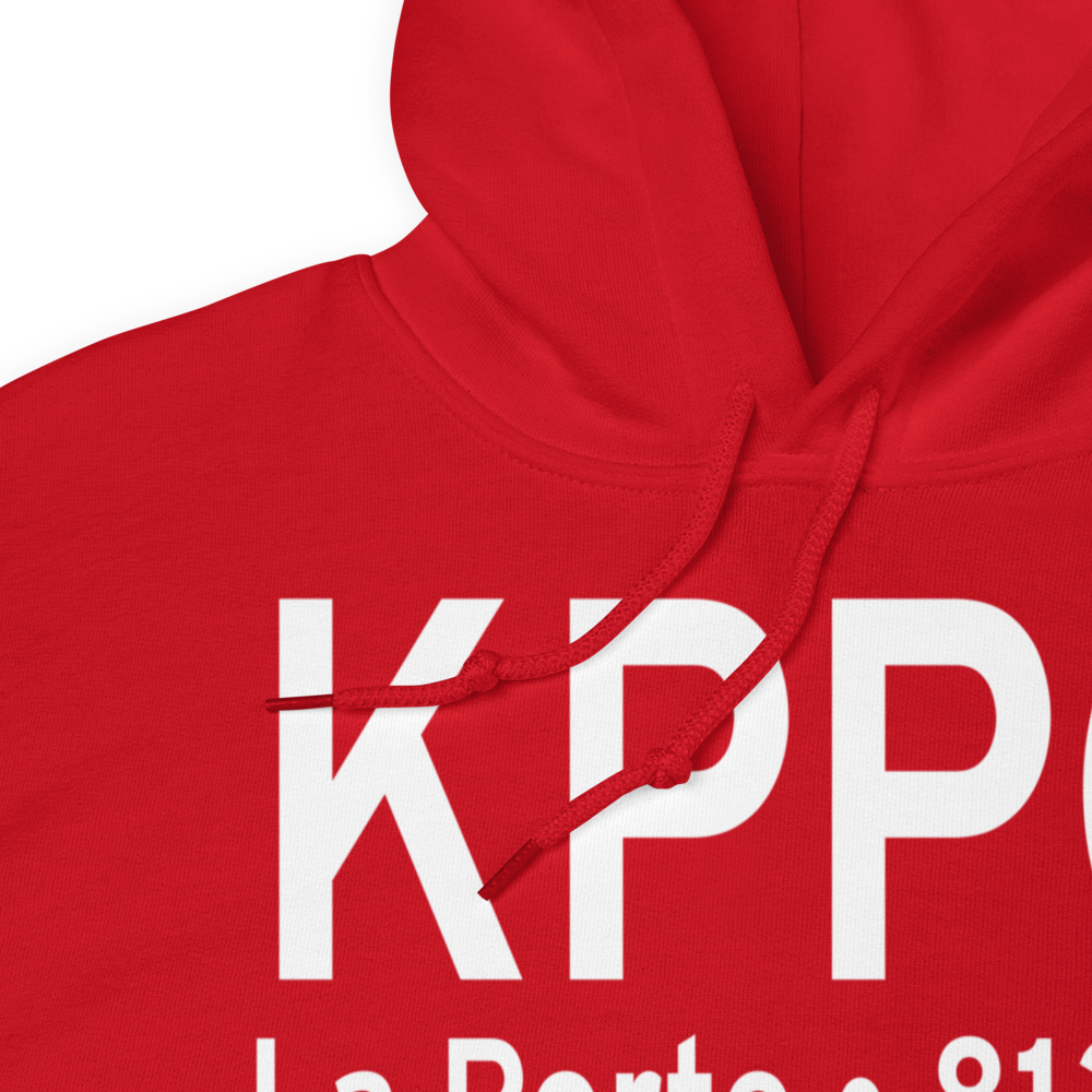 La Porte Municipal Airport (KPPO) ICAO Hoodie Sweatshirt 