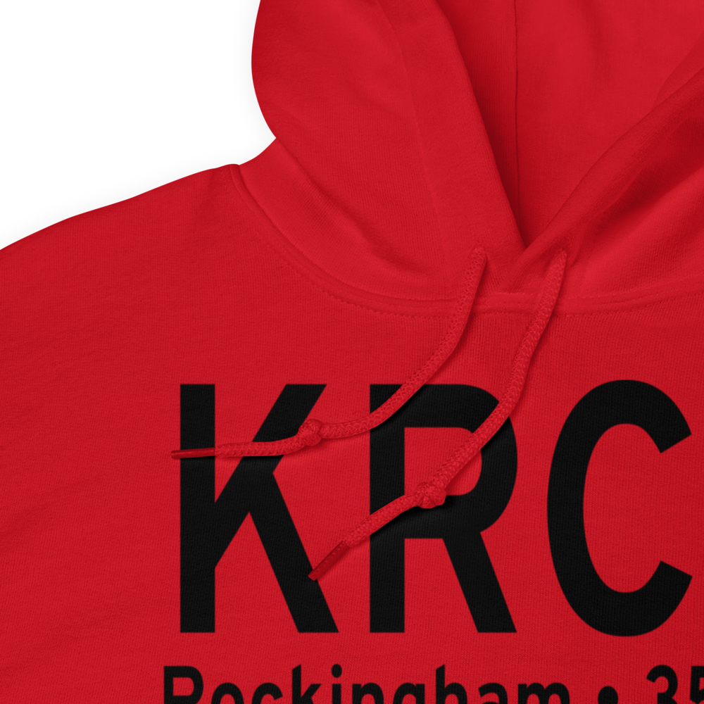 Richmond County Airport (KRCZ) ICAO Hoodie Sweatshirt 