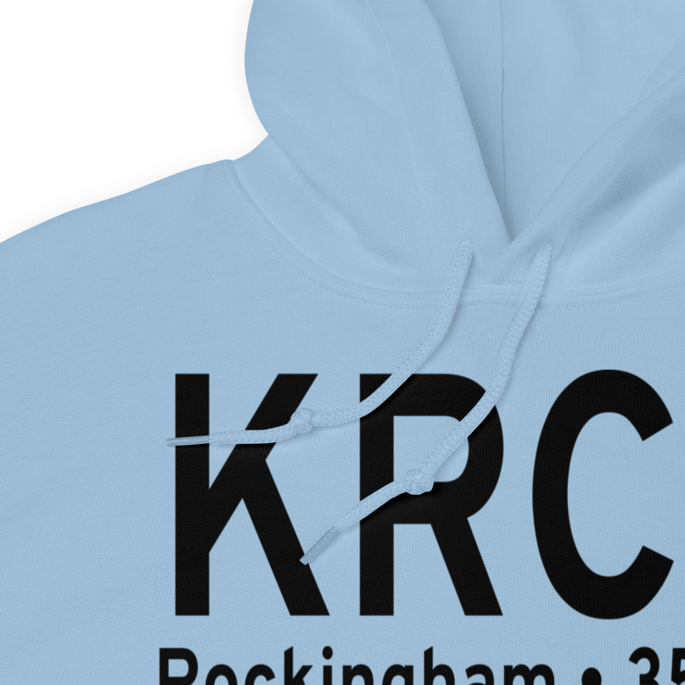 Richmond County Airport (KRCZ) ICAO Hoodie Sweatshirt 
