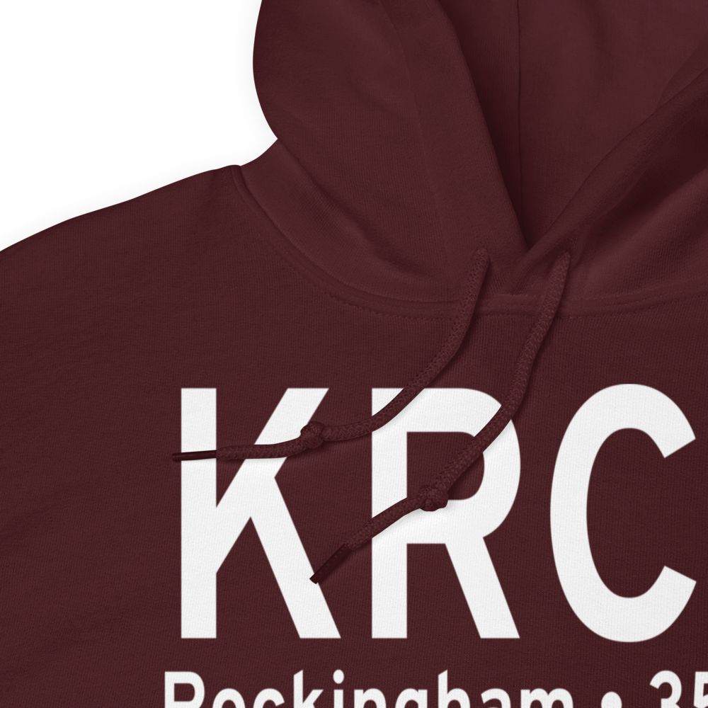 Richmond County Airport (KRCZ) ICAO Hoodie Sweatshirt 