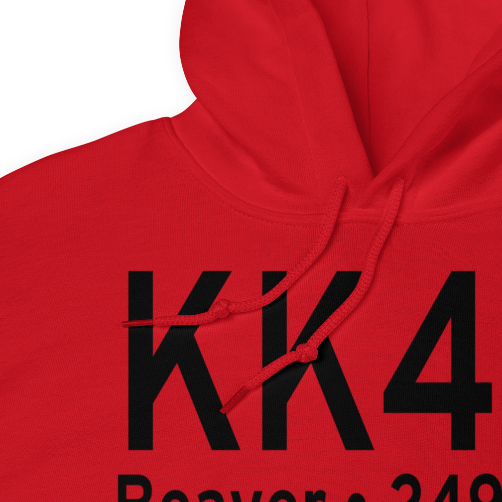 Beaver Municipal Airport (KK44) ICAO Hoodie Sweatshirt 