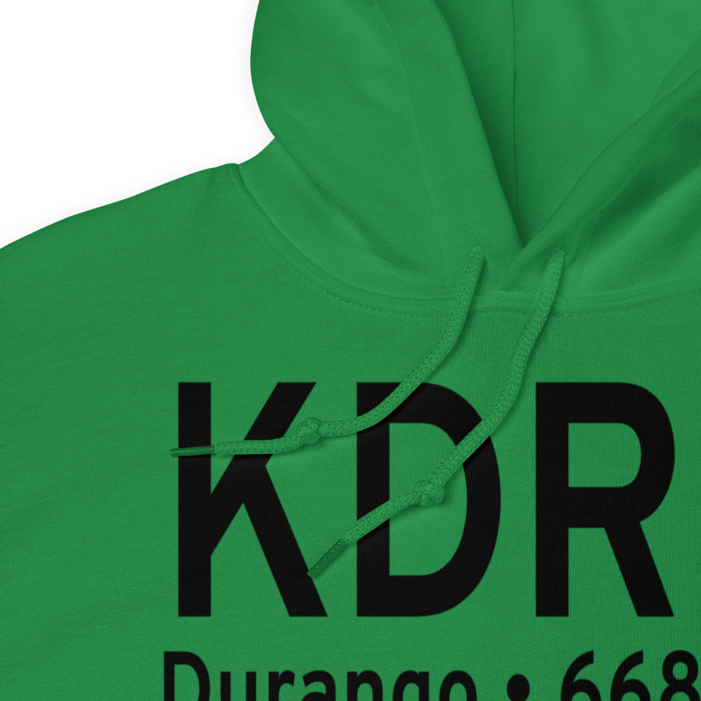 Durango La Plata County Airport (KDRO) ICAO Hoodie Sweatshirt 