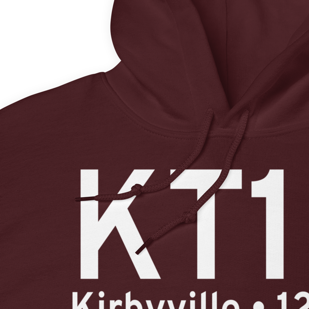 Kirbyville Airport (KT12) ICAO Hoodie Sweatshirt 