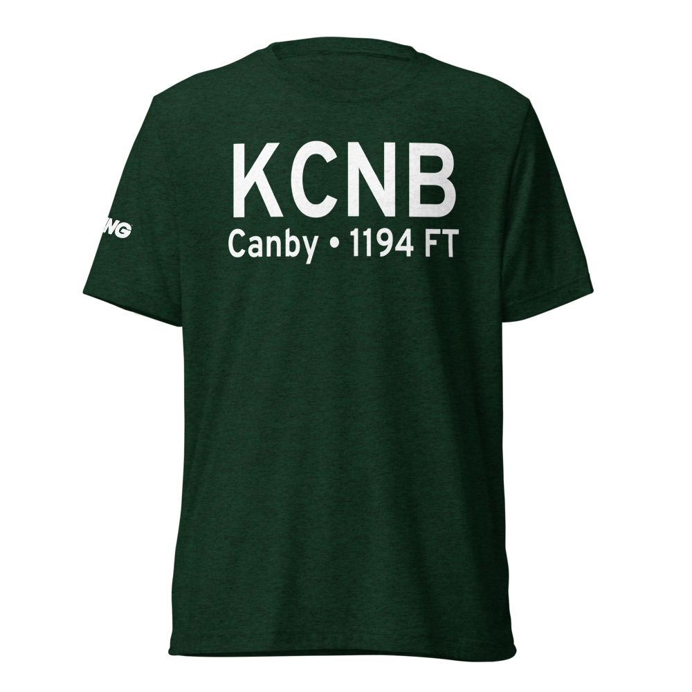 Myers Field (KCNB) ICAO Tri-blend T-Shirt 