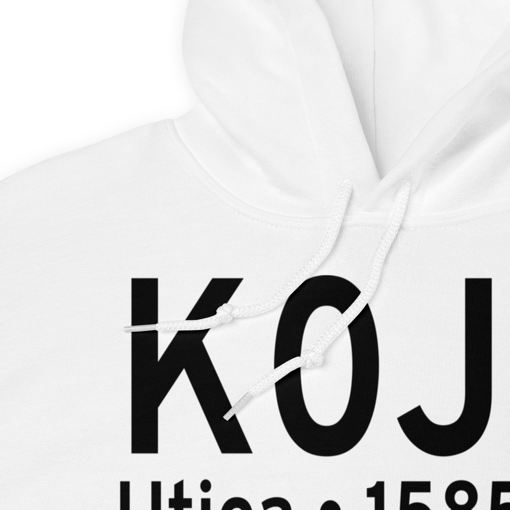 Flying V Airport (K0J9) ICAO Hoodie Sweatshirt 