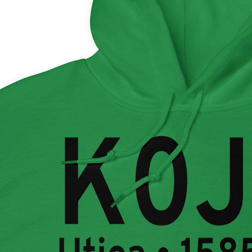 Flying V Airport (K0J9) ICAO Hoodie Sweatshirt 