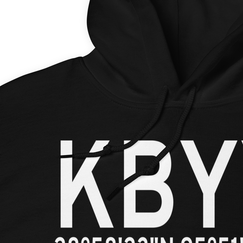 Bay City Municipal Airport (KBYY) ICAO Hoodie Sweatshirt 