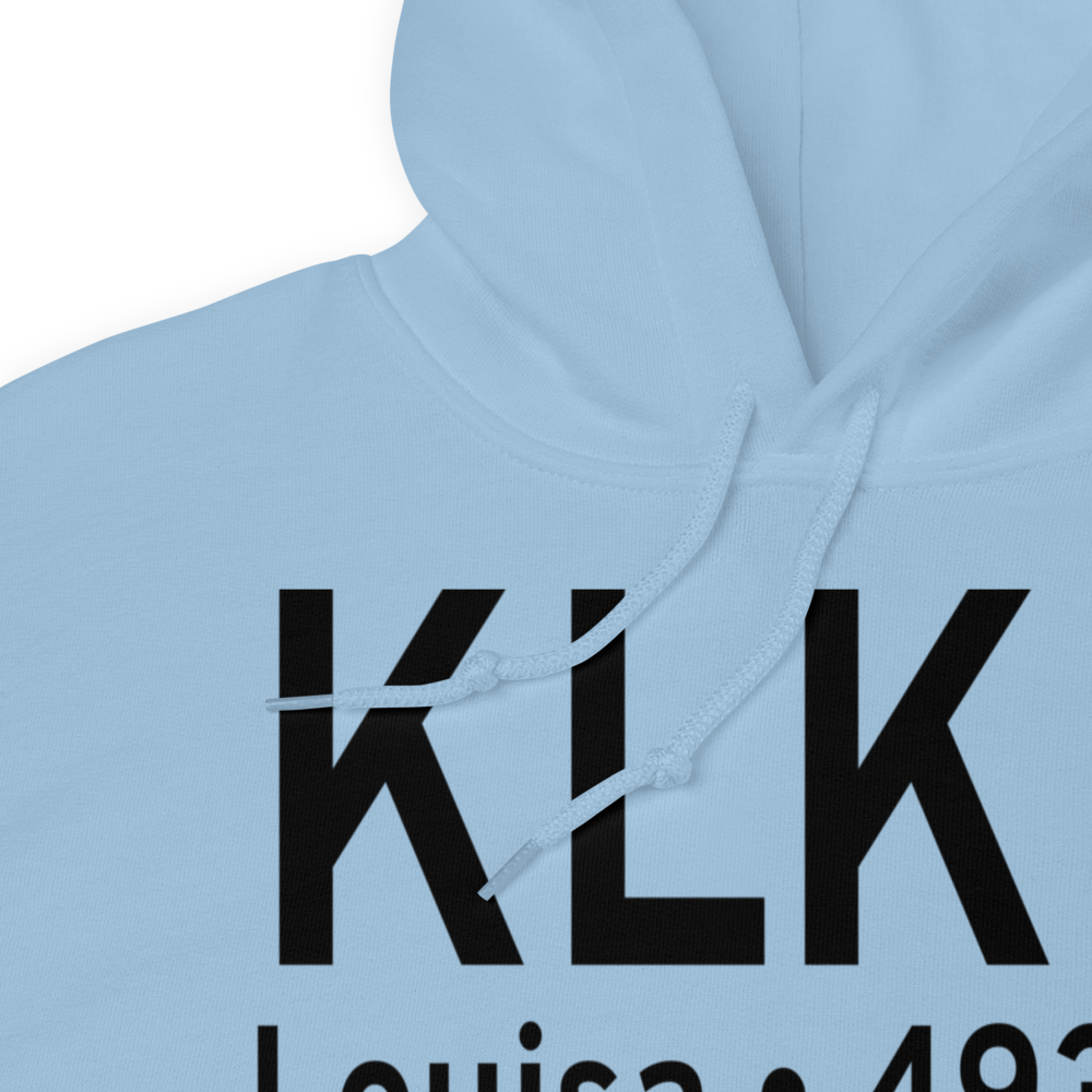 Louisa County Airport/Freeman Field (KLKU) ICAO Hoodie Sweatshirt 