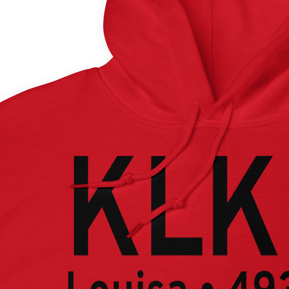 Louisa County Airport/Freeman Field (KLKU) ICAO Hoodie Sweatshirt 