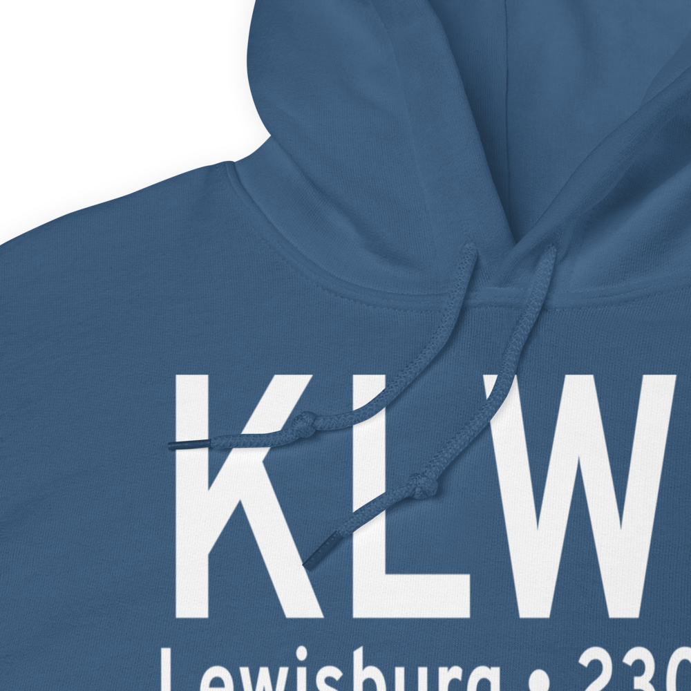 Greenbrier Valley Airport (KLWB) ICAO Hoodie Sweatshirt 