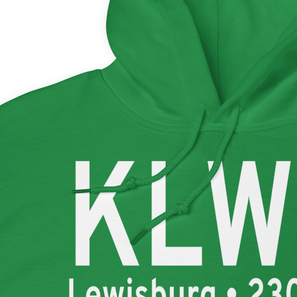 Greenbrier Valley Airport (KLWB) ICAO Hoodie Sweatshirt 
