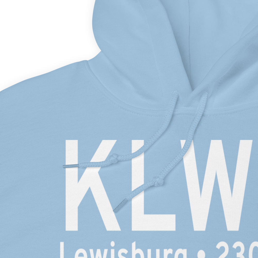 Greenbrier Valley Airport (KLWB) ICAO Hoodie Sweatshirt 