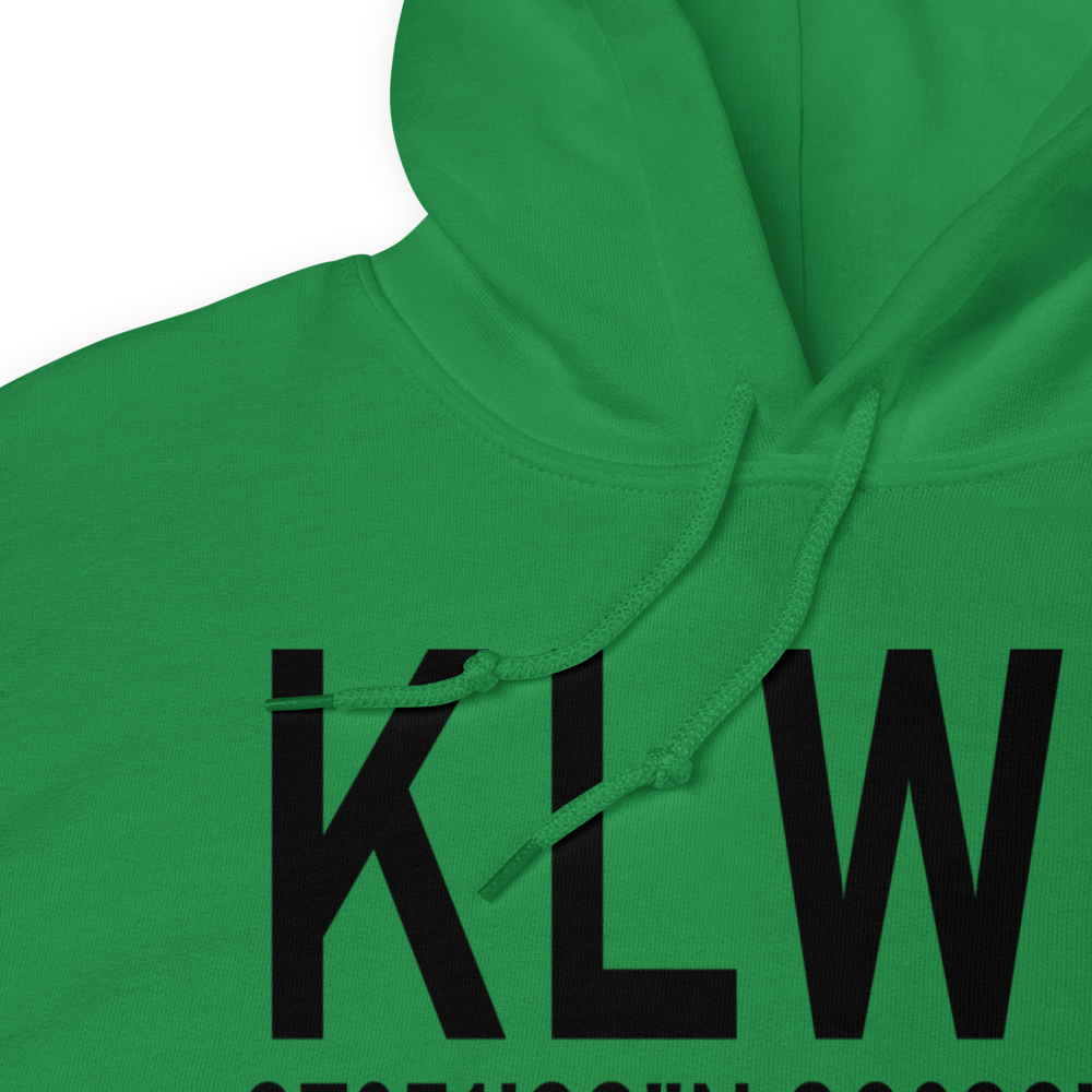 Greenbrier Valley Airport (KLWB) ICAO Hoodie Sweatshirt 