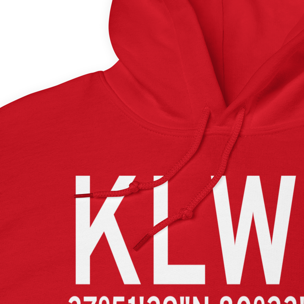 Greenbrier Valley Airport (KLWB) ICAO Hoodie Sweatshirt 