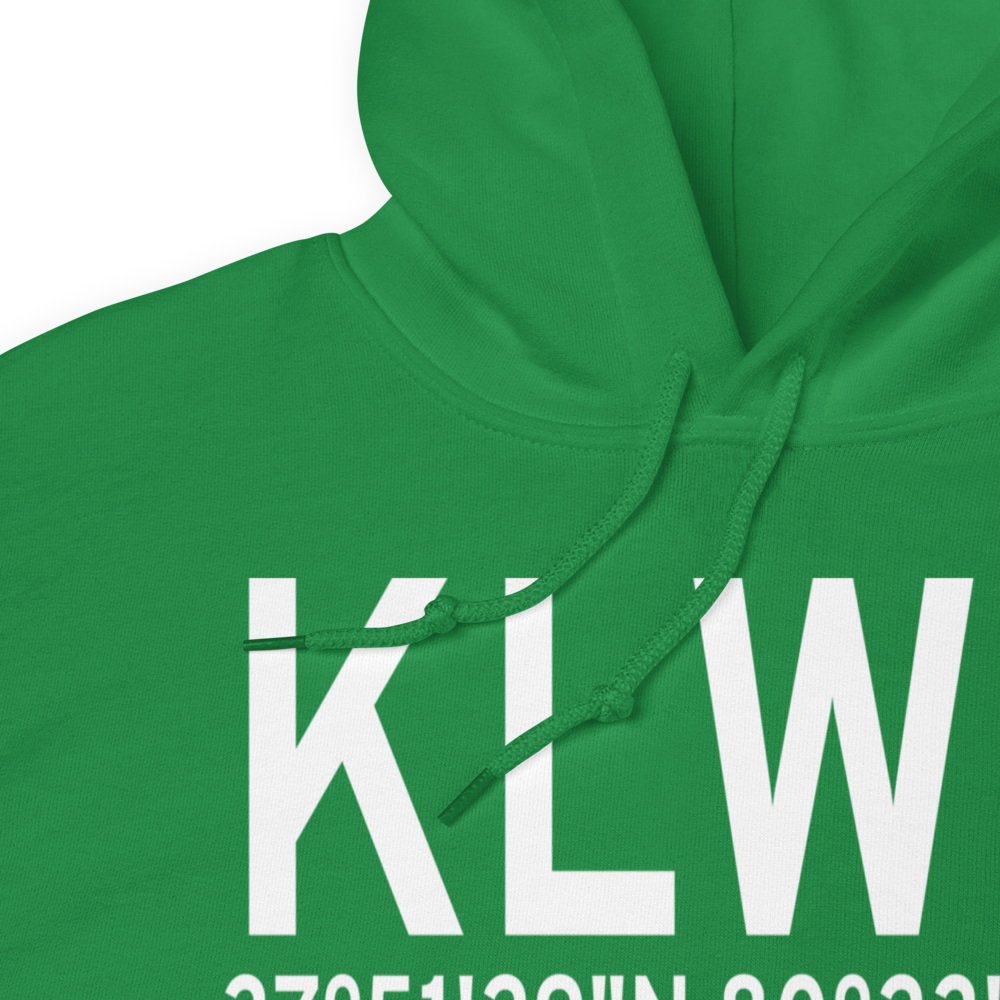 Greenbrier Valley Airport (KLWB) ICAO Hoodie Sweatshirt 