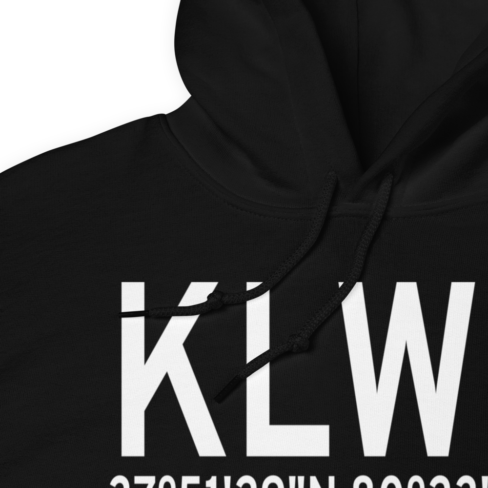 Greenbrier Valley Airport (KLWB) ICAO Hoodie Sweatshirt 