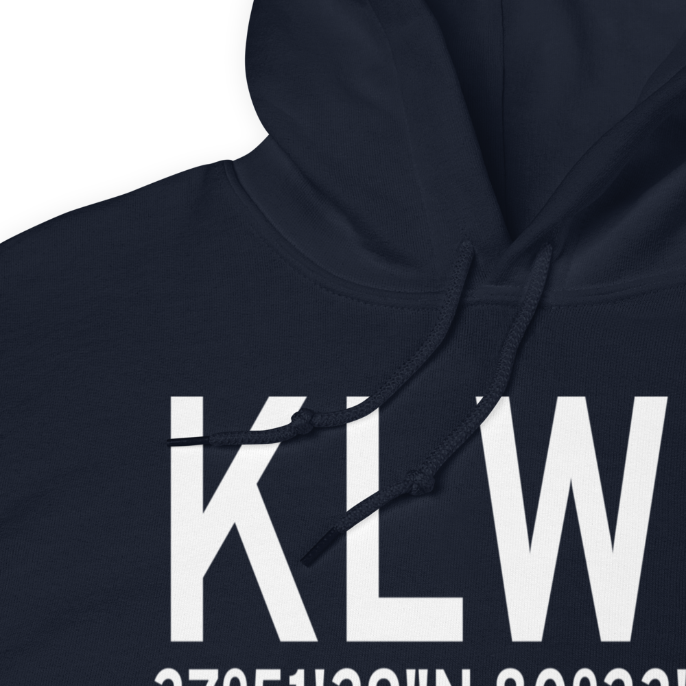 Greenbrier Valley Airport (KLWB) ICAO Hoodie Sweatshirt 