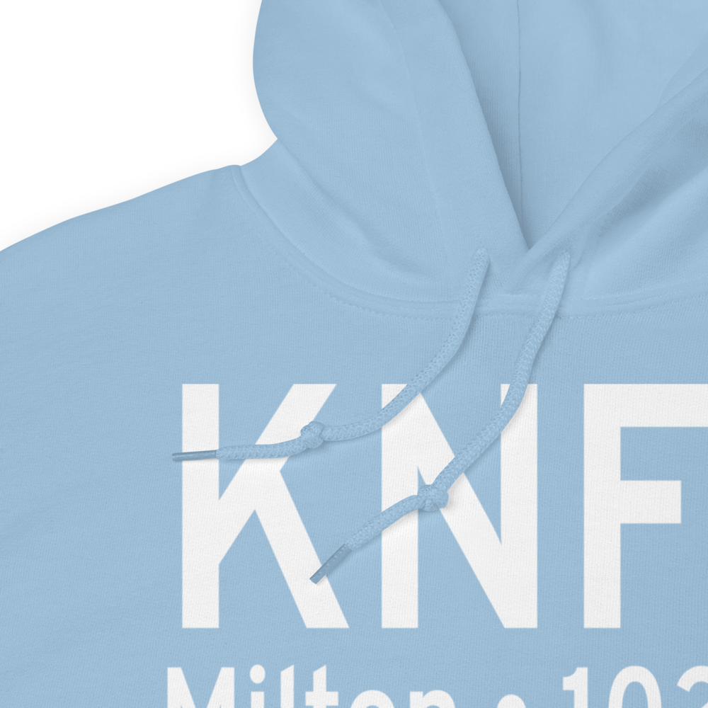 Choctaw Nolf Airport (KNFJ) ICAO Hoodie Sweatshirt 