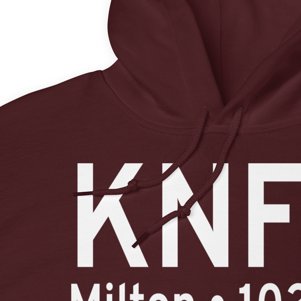 Choctaw Nolf Airport (KNFJ) ICAO Hoodie Sweatshirt 