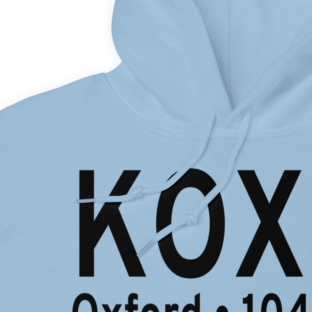 Miami University Airport (KOXD) ICAO Hoodie Sweatshirt 