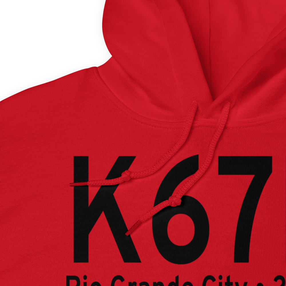 Rio Grande City Municipal Airport (K67R) ICAO Hoodie Sweatshirt 