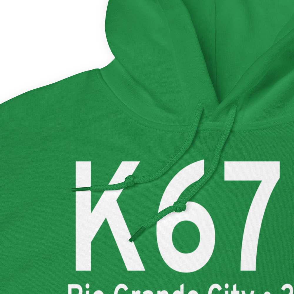 Rio Grande City Municipal Airport (K67R) ICAO Hoodie Sweatshirt 