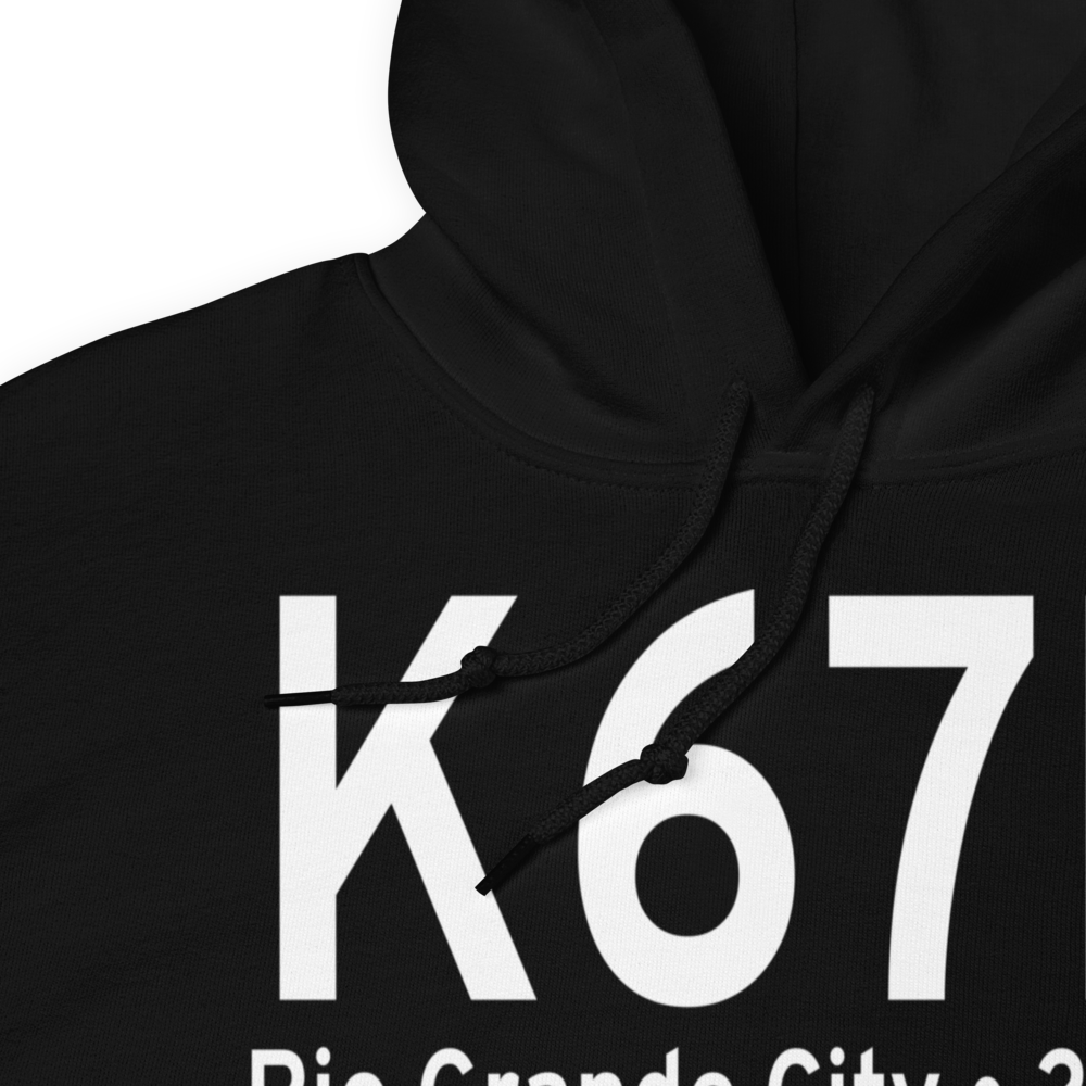 Rio Grande City Municipal Airport (K67R) ICAO Hoodie Sweatshirt 