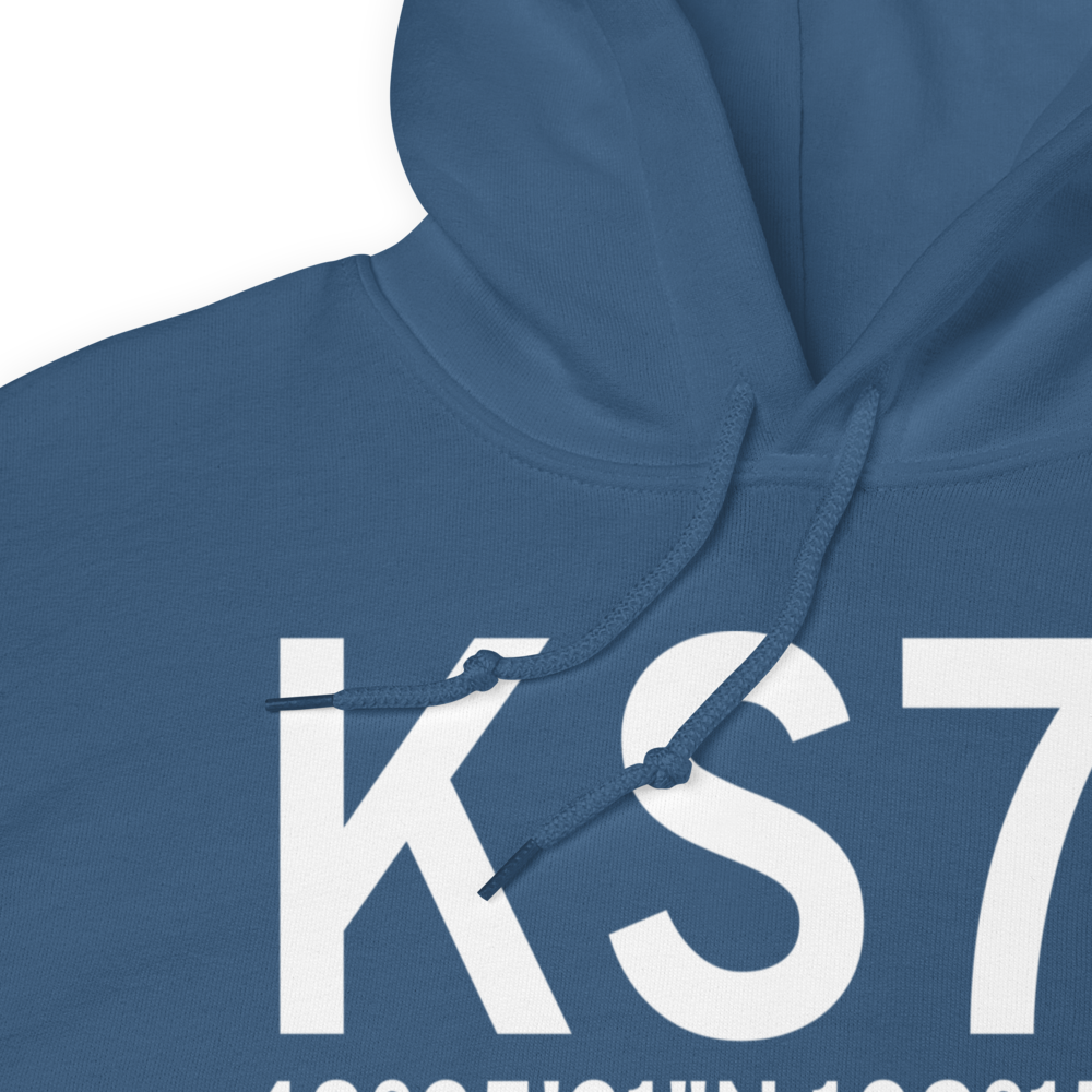 Edgar G Obie Airport (KS71) ICAO Hoodie Sweatshirt 