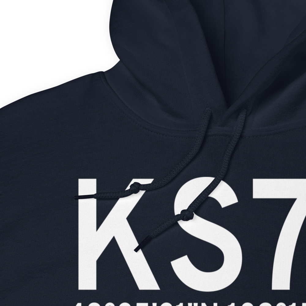 Edgar G Obie Airport (KS71) ICAO Hoodie Sweatshirt 
