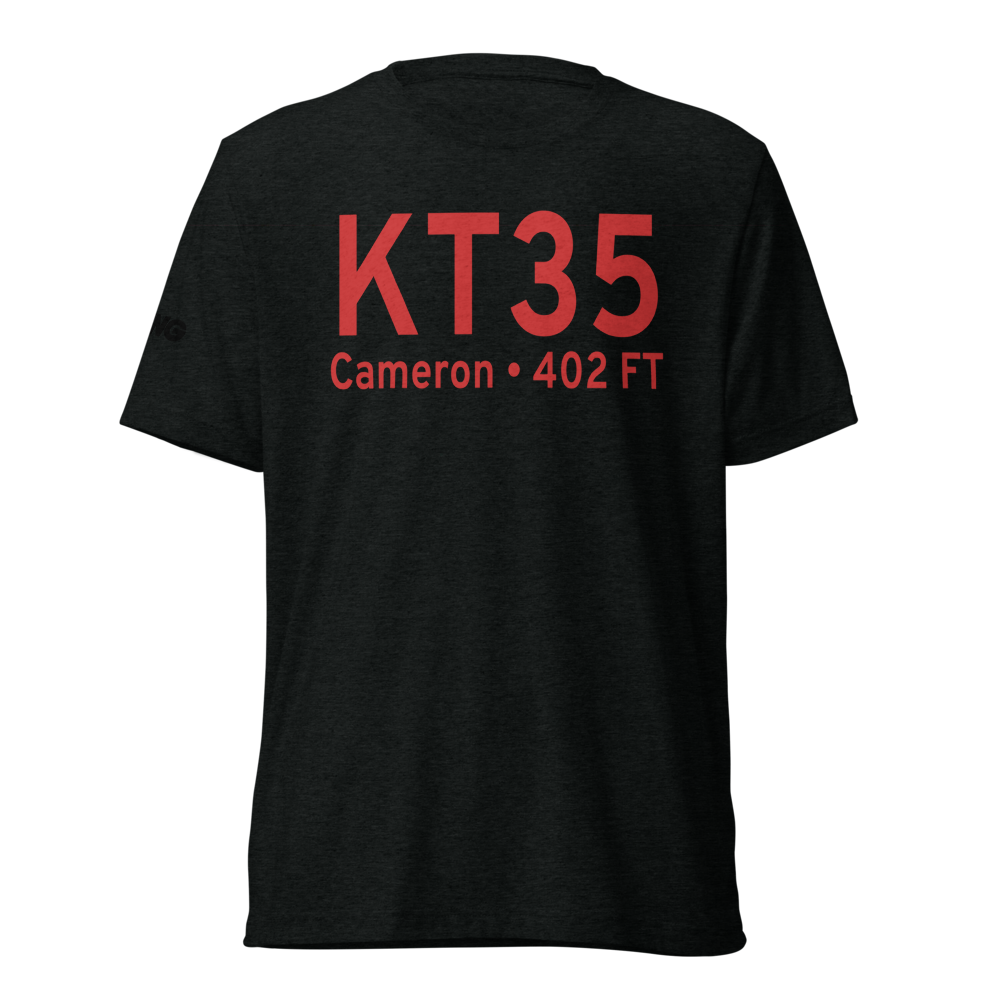 Cameron Municipal Airpark (KT35) ICAO Tri-blend T-Shirt 