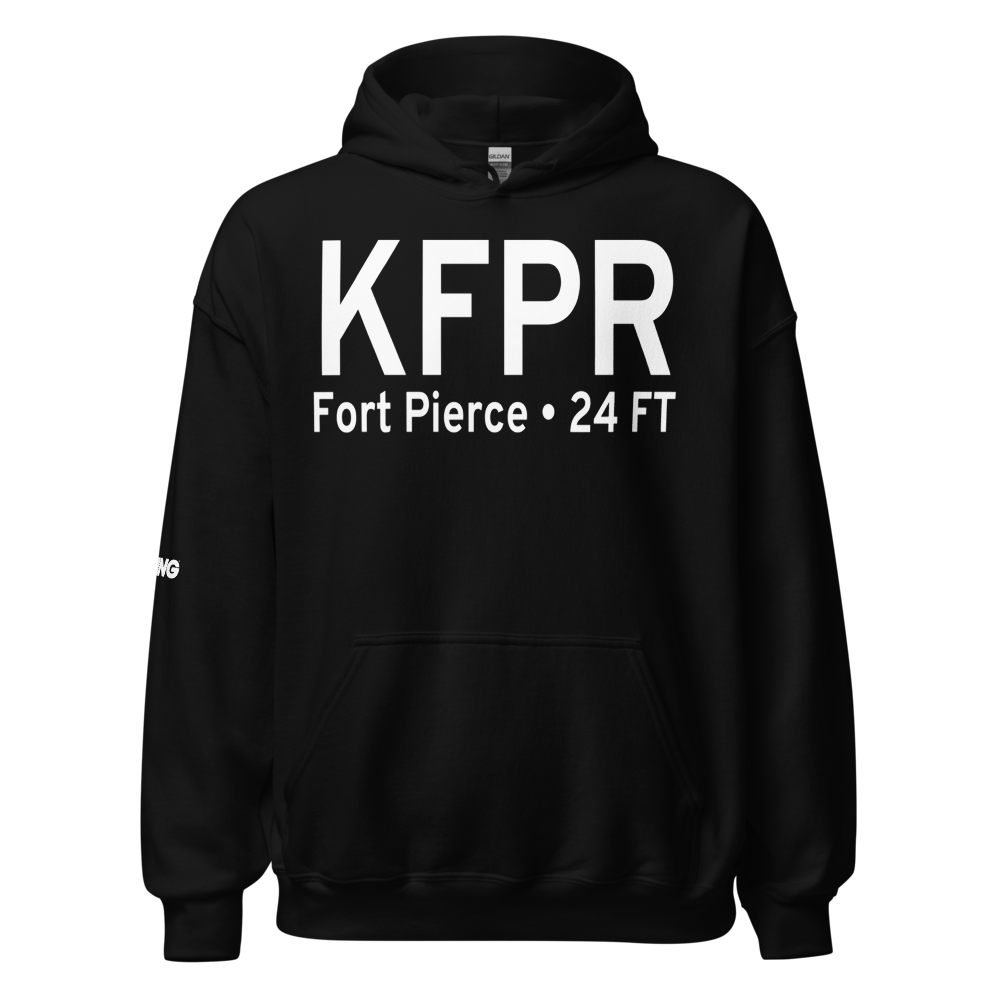 St Lucie County International Airport (KFPR) ICAO Hoodie Sweatshirt 