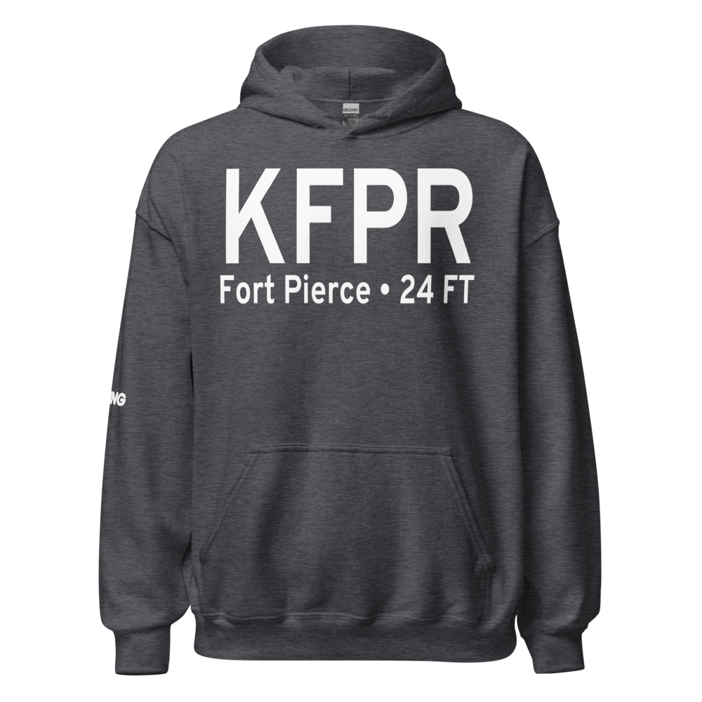 St Lucie County International Airport (KFPR) ICAO Hoodie Sweatshirt 