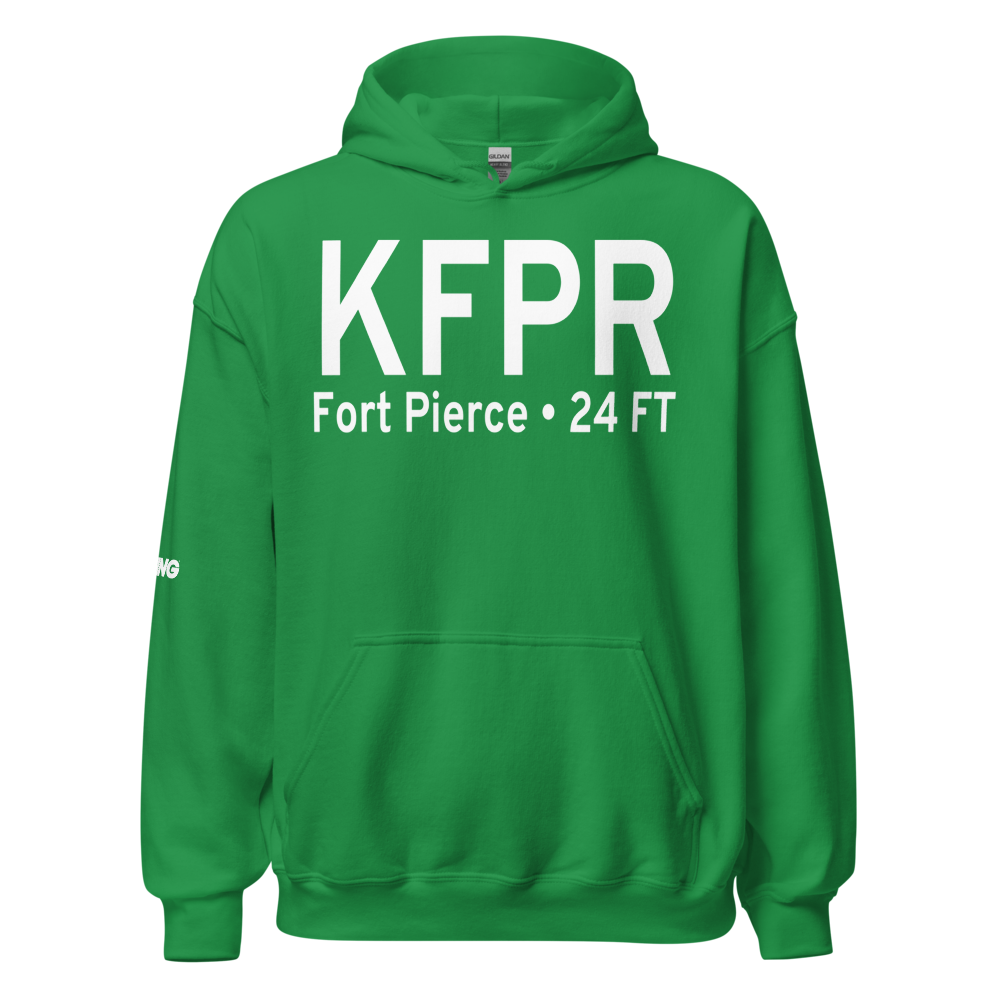 St Lucie County International Airport (KFPR) ICAO Hoodie Sweatshirt 