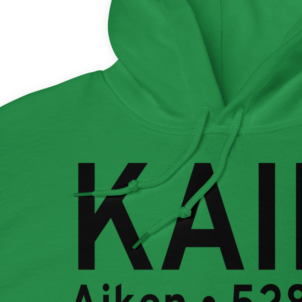 Aiken Regional Airport (KAIK) ICAO Hoodie Sweatshirt 