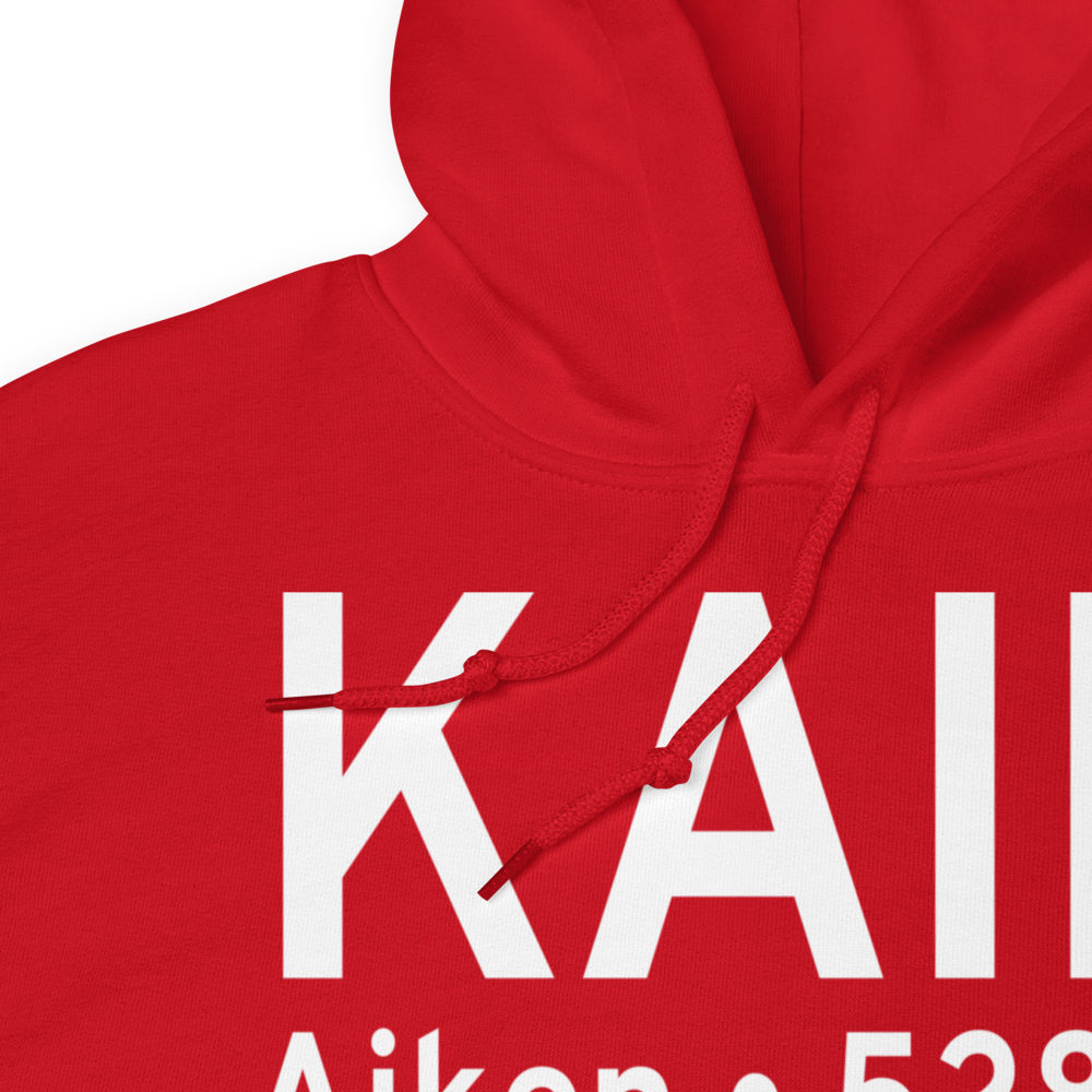 Aiken Regional Airport (KAIK) ICAO Hoodie Sweatshirt 