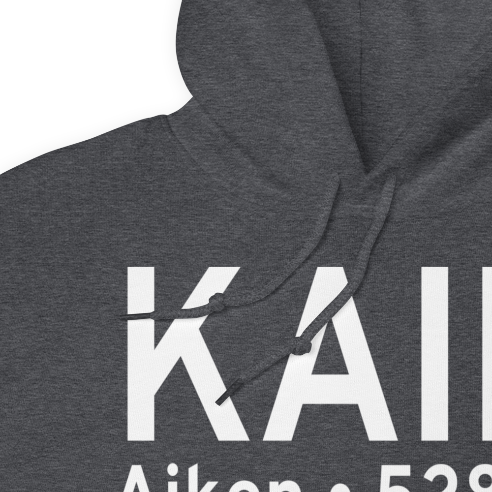 Aiken Regional Airport (KAIK) ICAO Hoodie Sweatshirt 