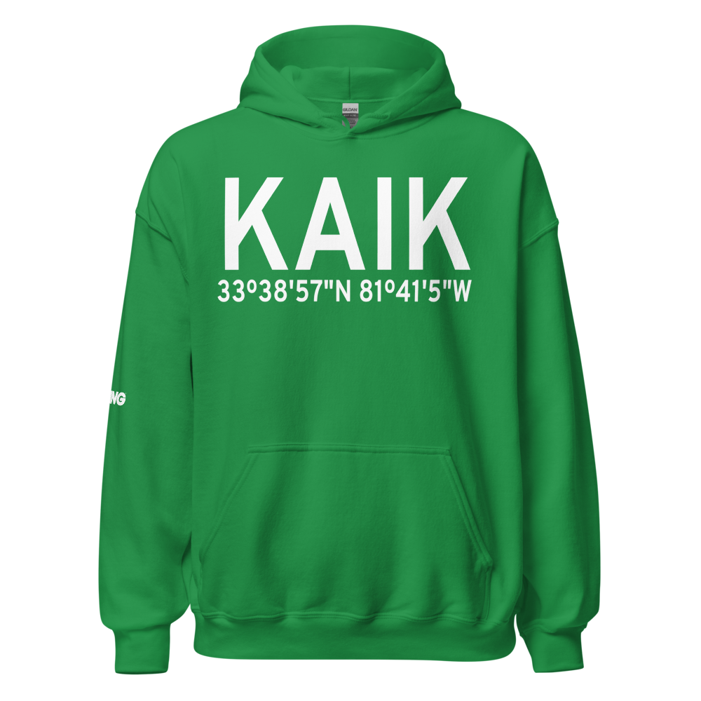 Aiken Regional Airport (KAIK) ICAO Hoodie Sweatshirt 