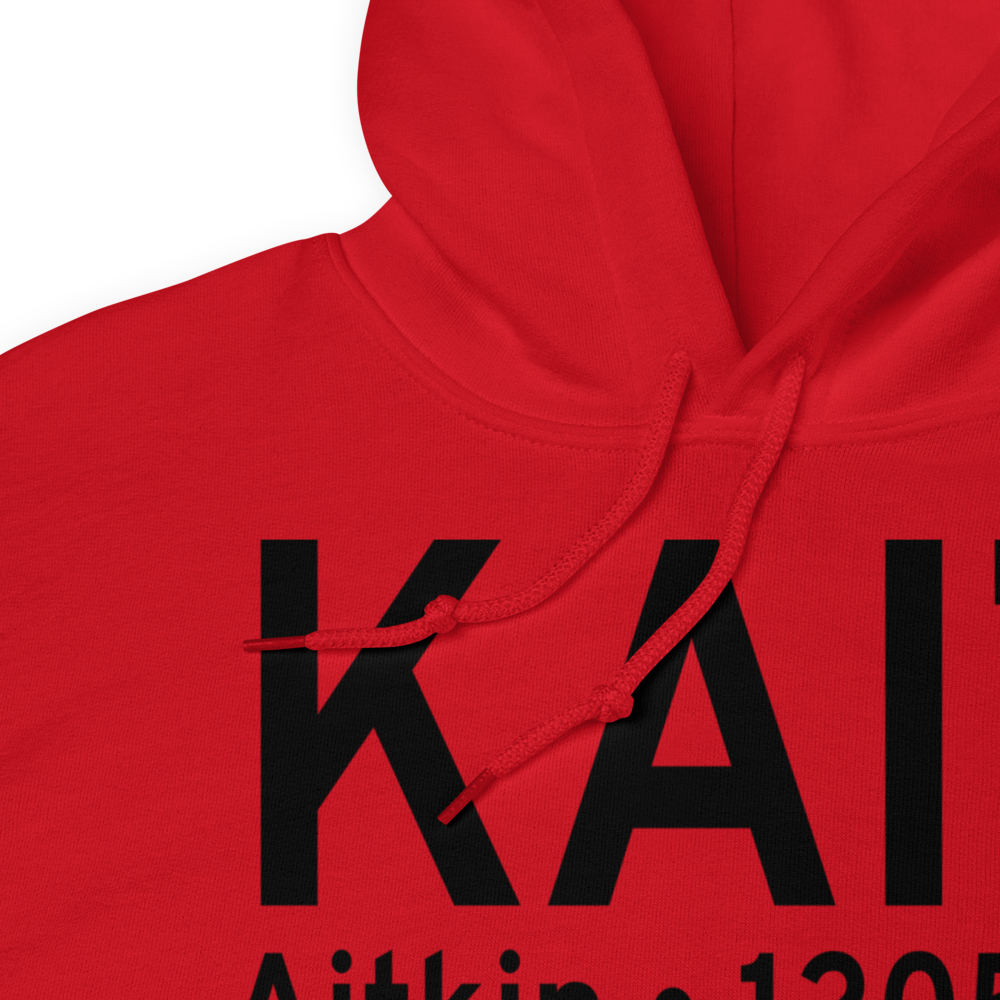 Aitkin Municipal Steve Kurtz Field (KAIT) ICAO Hoodie Sweatshirt 