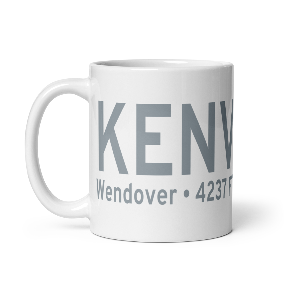Wendover Airport (KENV) ICAO Mug 