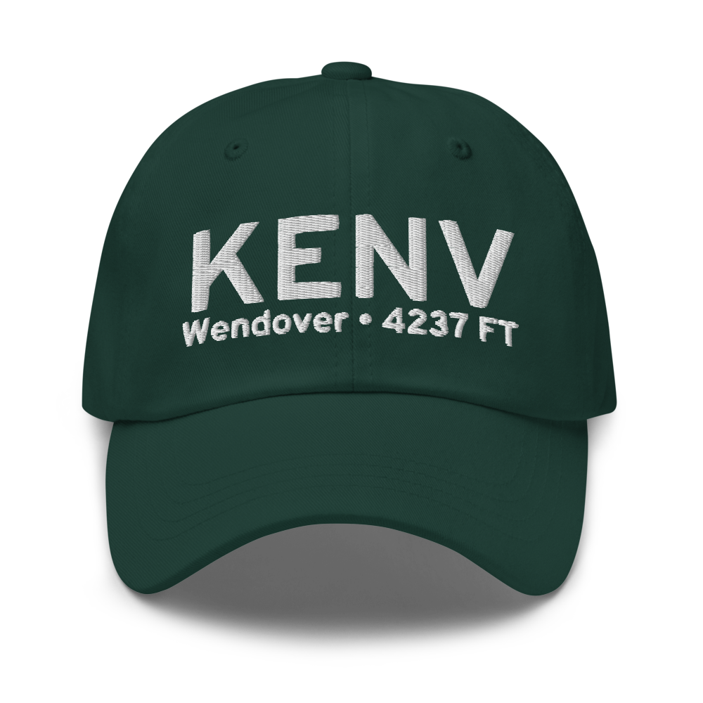 Wendover Airport (KENV) ICAO Hat 